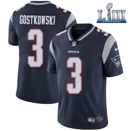 2019 New England Patriots Super Bowl LIII game Jerseys-010